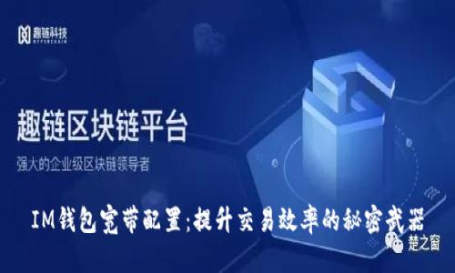 IM钱包宽带配置：提升交易效率的秘密武器